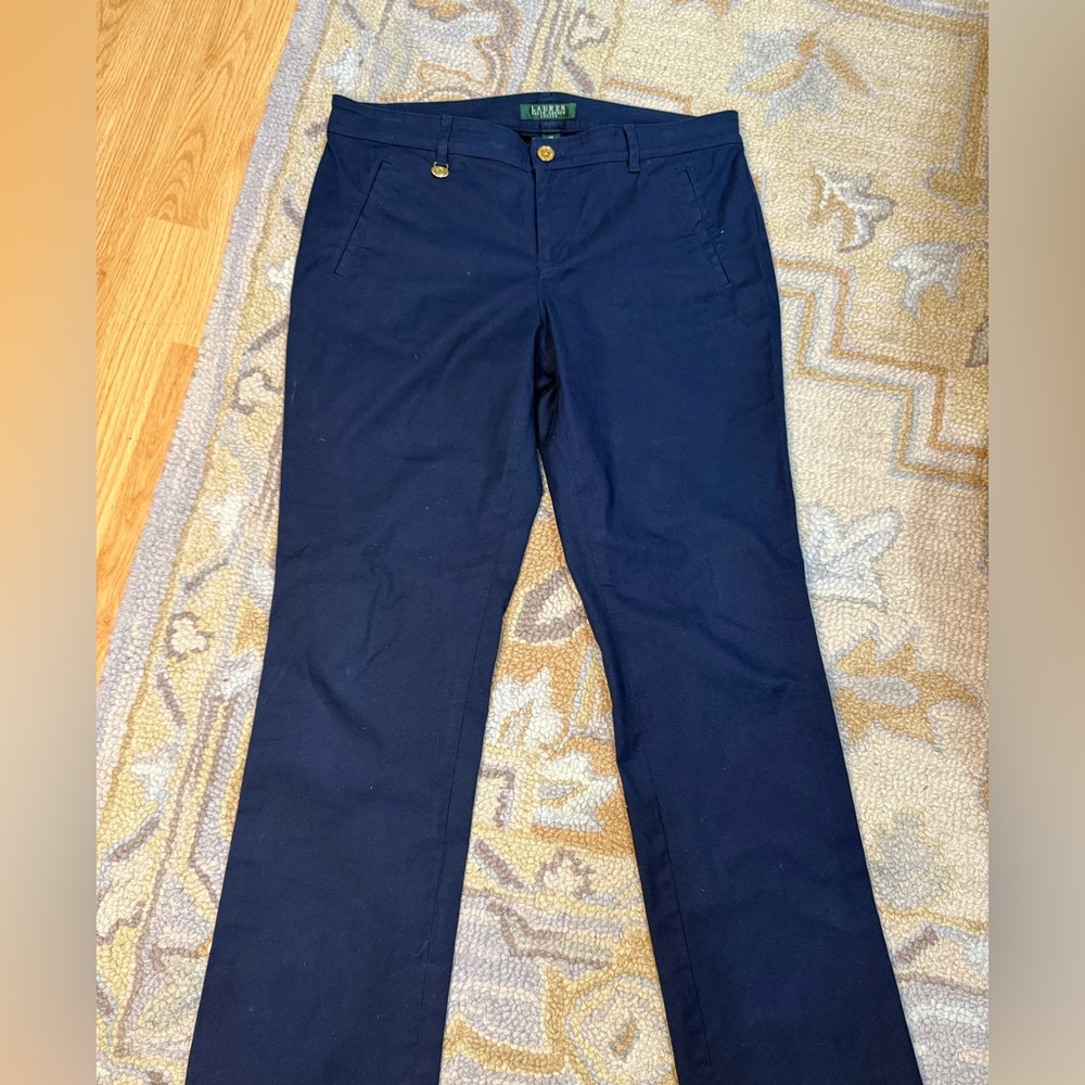 Lauren Ralph Lauren Navy Straight Leg Jeans